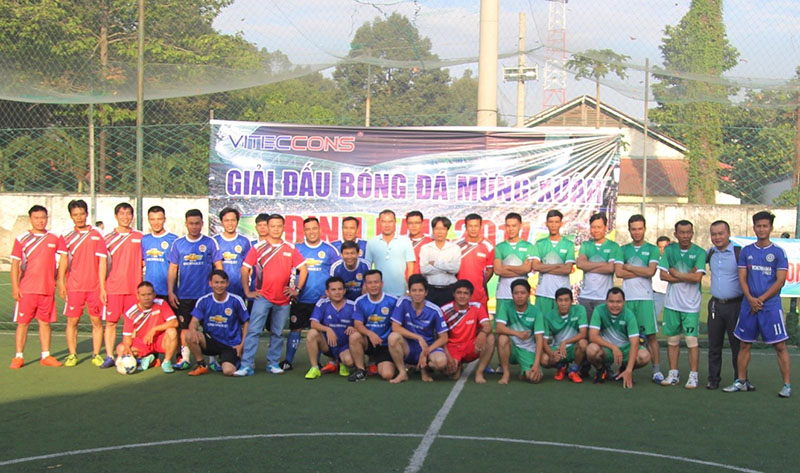 Viteccons Organized Football Championship To Celebrate New Year 2017