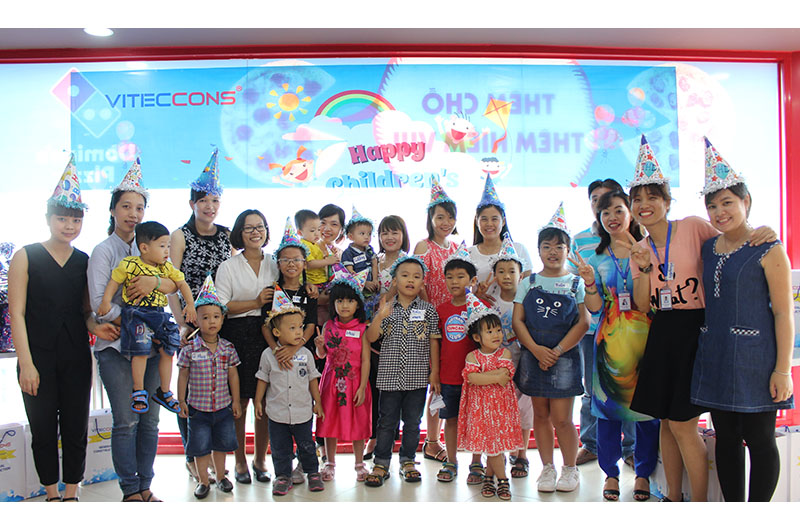 Viteccons tổ chức ngày hội Quốc tế Thiếu nhi 1/6 cho con em CBNV