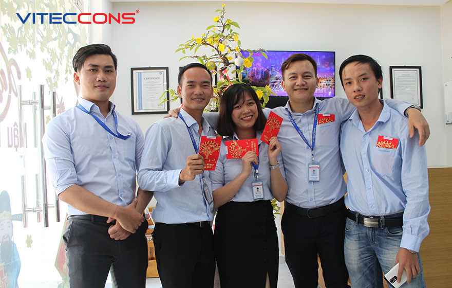 Viteccons tưng bừng khai xuân Mậu Tuất 2018