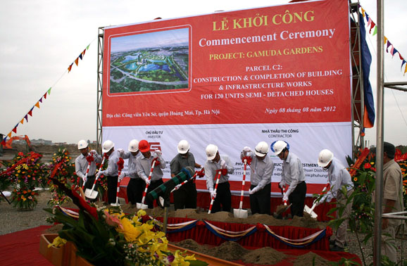 The Groundbreaking Ceremony Of Gamuda Gardens