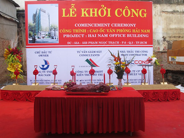 Commencement Ceremony Of Hai Nam Office Building
