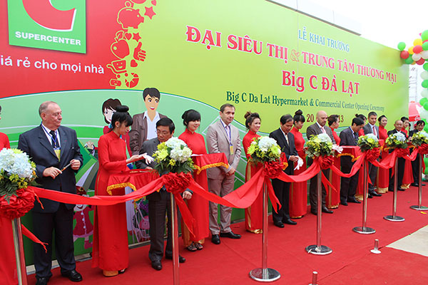 The Opening Ceremony Of Hypermarket & Trade Center Big C Da Lat