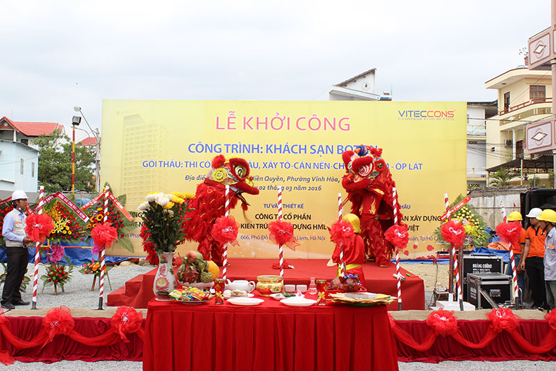The Ground-breaking Ceremony of "5-Star Boton Hotel Nha Trang" Project