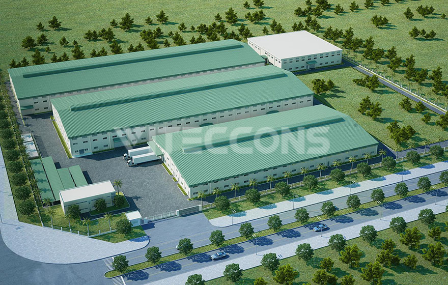 Viteccons Design & Build Jang In Interrior  Factory For 4th Stage