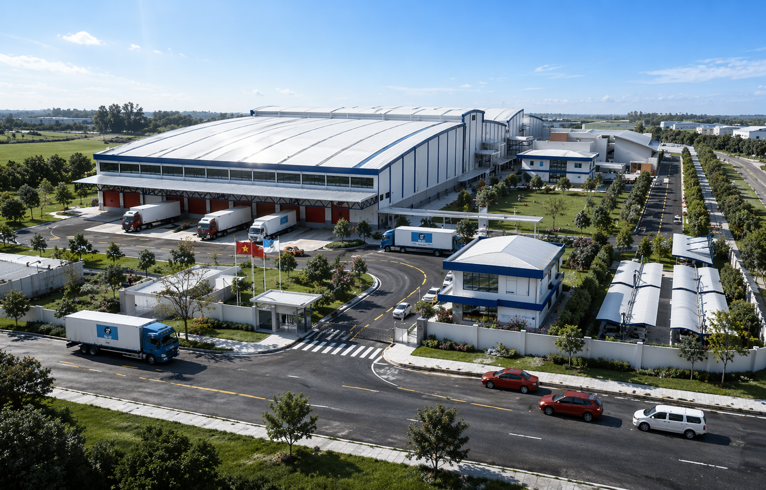 NHÀ MÁY SỮA DUTCH LADY - HÀ NAM