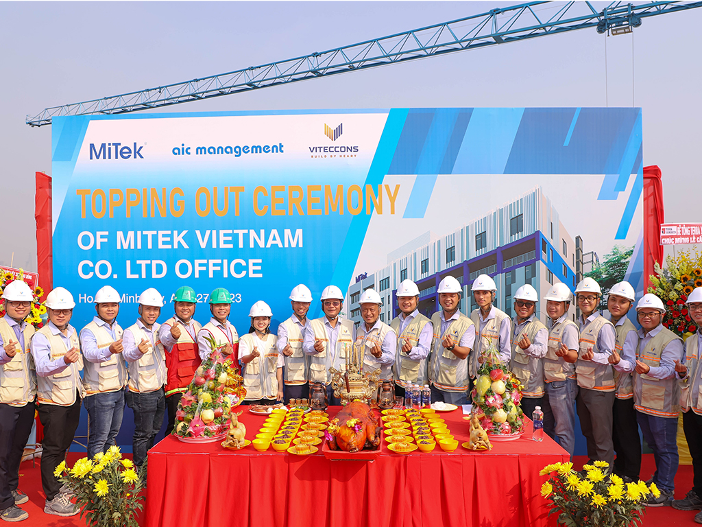 VITECCONS | CẤT NÓC DỰ ÁN VĂN PHÒNG CÔNG TY TNHH MITEK VIỆT NAM