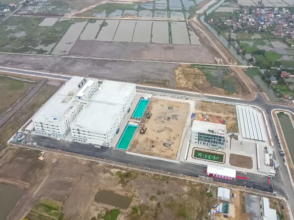 LOTES VIETNAM PROJECT BY VITECCONS AS GENERAL CONTRACTOR OFFICIALLY OPERATED