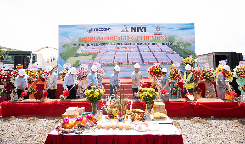 VITECCONS| COMMENCEMENT OF “LONDON BUSINESS PARK NAM TAI READY-BUILT FOR LEASE PROJECT”