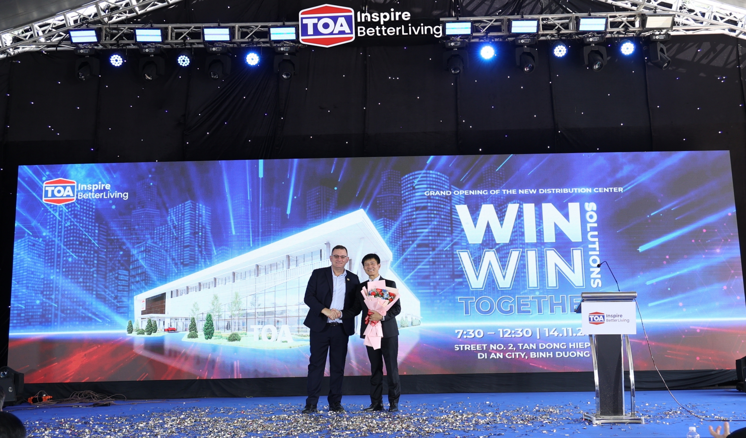 INAUGURATION OF THE TOA BINH DUONG DISTRIBUTION CENTER