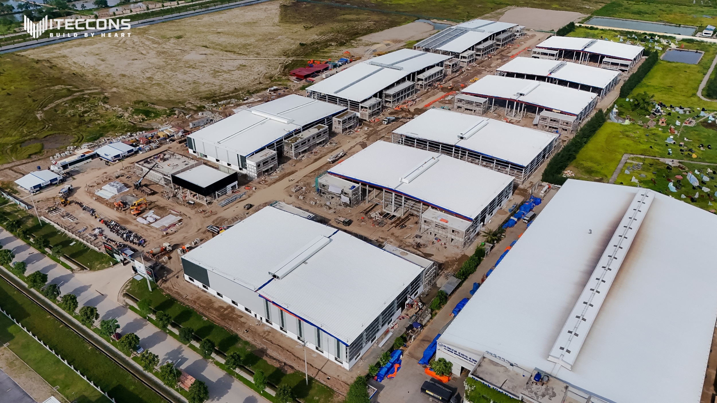 VITECCONS UPDATES THE PROGRESS OF THE INDUSTRIAL CENTRE YEN MY PROJECT