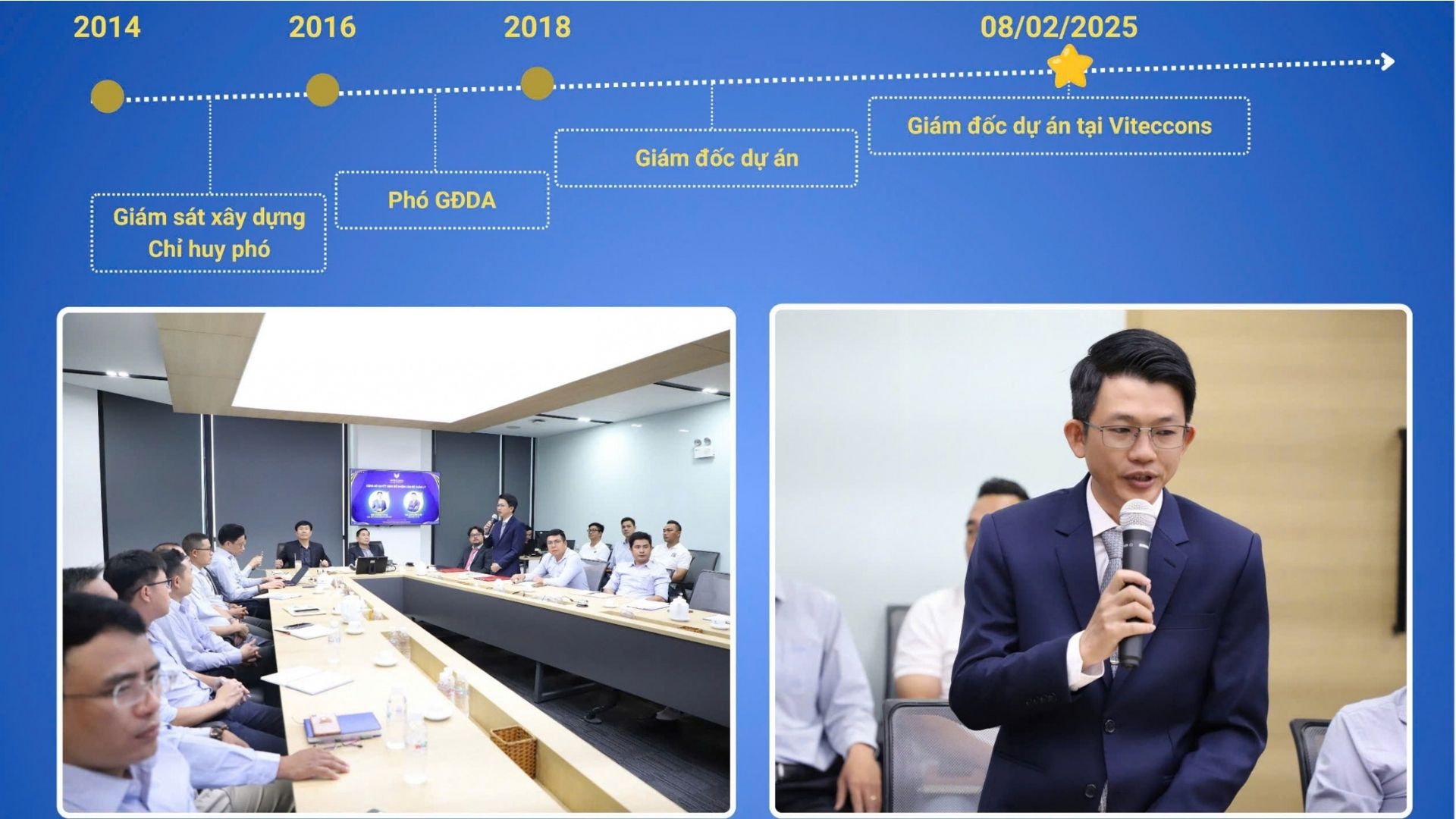 VITECCONS TỔ CHỨC LỄ CÔNG BỐ QUYẾT ĐỊNH BỔ NHIỆM CÁN BỘ QUẢN LÝ