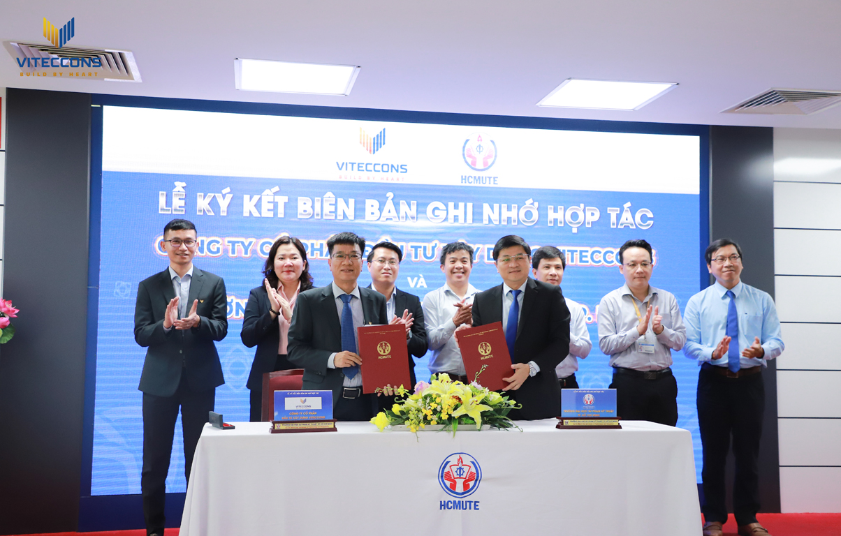 VITECCONS SIGNED MOU WITH THE HO CHI MINH CITY UNIVERSITY OF TECHNOLOGY AND EDUCATION