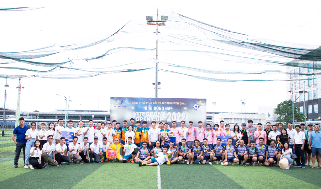 "VITECCONS OPEN CUP 2022" TÌM RA NGÔI VƯƠNG CỦA GIẢI BÓNG ĐÁ